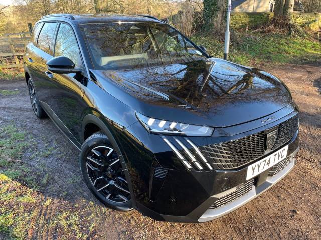 Peugeot 5008 1.2 Hybrid 136 GT 5dr e-DSC6 SUV Petrol Black