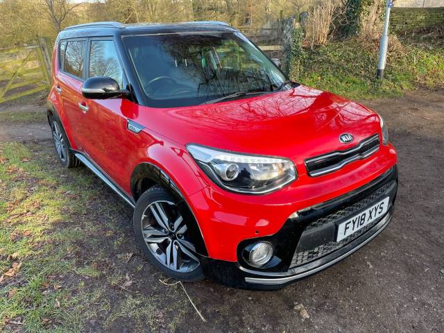 Kia Soul 1.6 CRDi 3 5dr DCT SUV Diesel Red